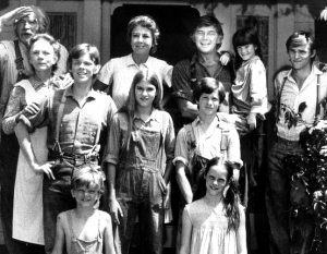 The Waltons is an American television series created by Earl Hamner, Jr., based on his book Spencer's Mountain, and a 1963 film of the same name. The show is centered on a family in a rural Virginia community during the Great Depression and World War II.