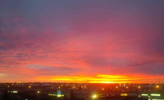 5:30 sunrise - Edmonton Alberta Canada