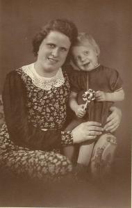 Mom as a little girl with her mother